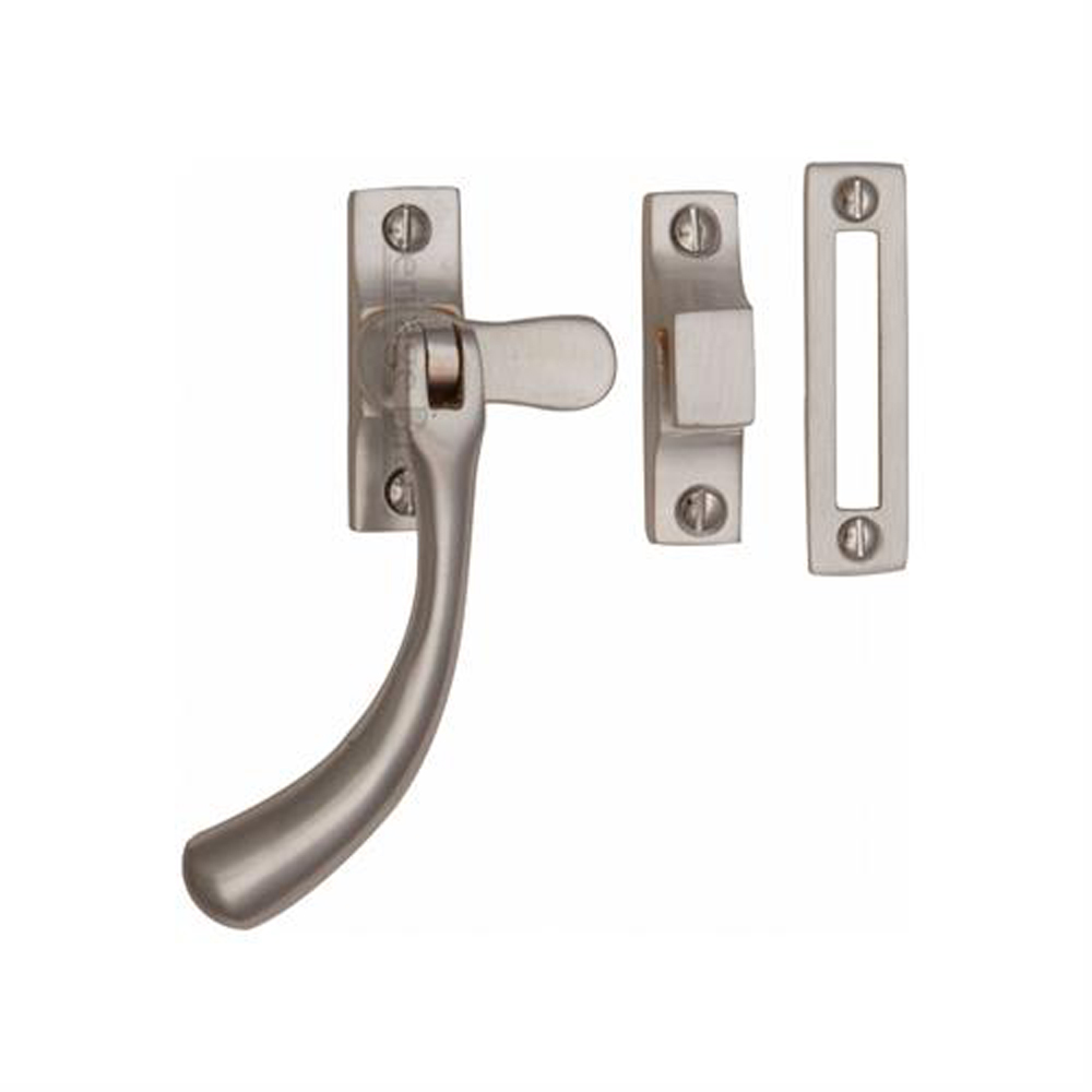 Heritage Brass Ball Casement Fastener - Satin Nickel